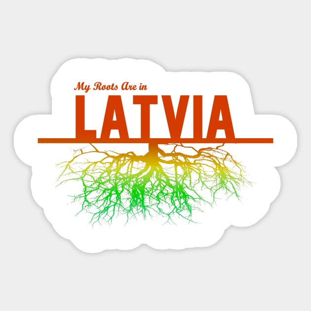 My Roots Are in Latvia Sticker by Naves